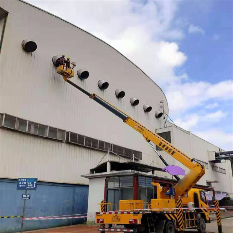 北湖高空作业车出租服务：专业广告牌安装解决方案