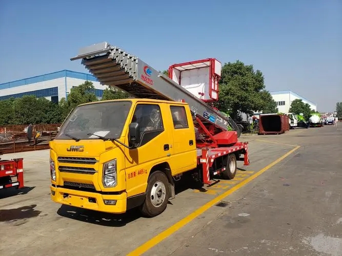 北湖附近云梯车出租 砂石搬运